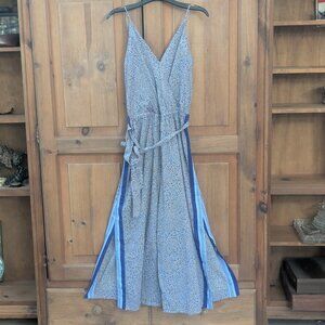 NWT Anthropologie Seafolly Spirit Animal Jumpsuit 100% Cotton Size Medium